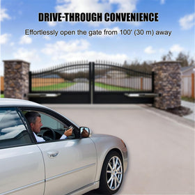 Gyxel gate remote offers a 100-foot range for convenient access