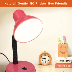 GZGLUZ desk lamp for bedroom nightstands providing soft light