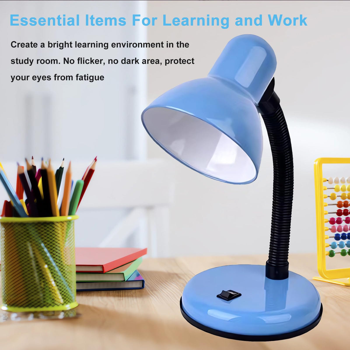 GZGLUZ desk lamp one-touch switch for easy control