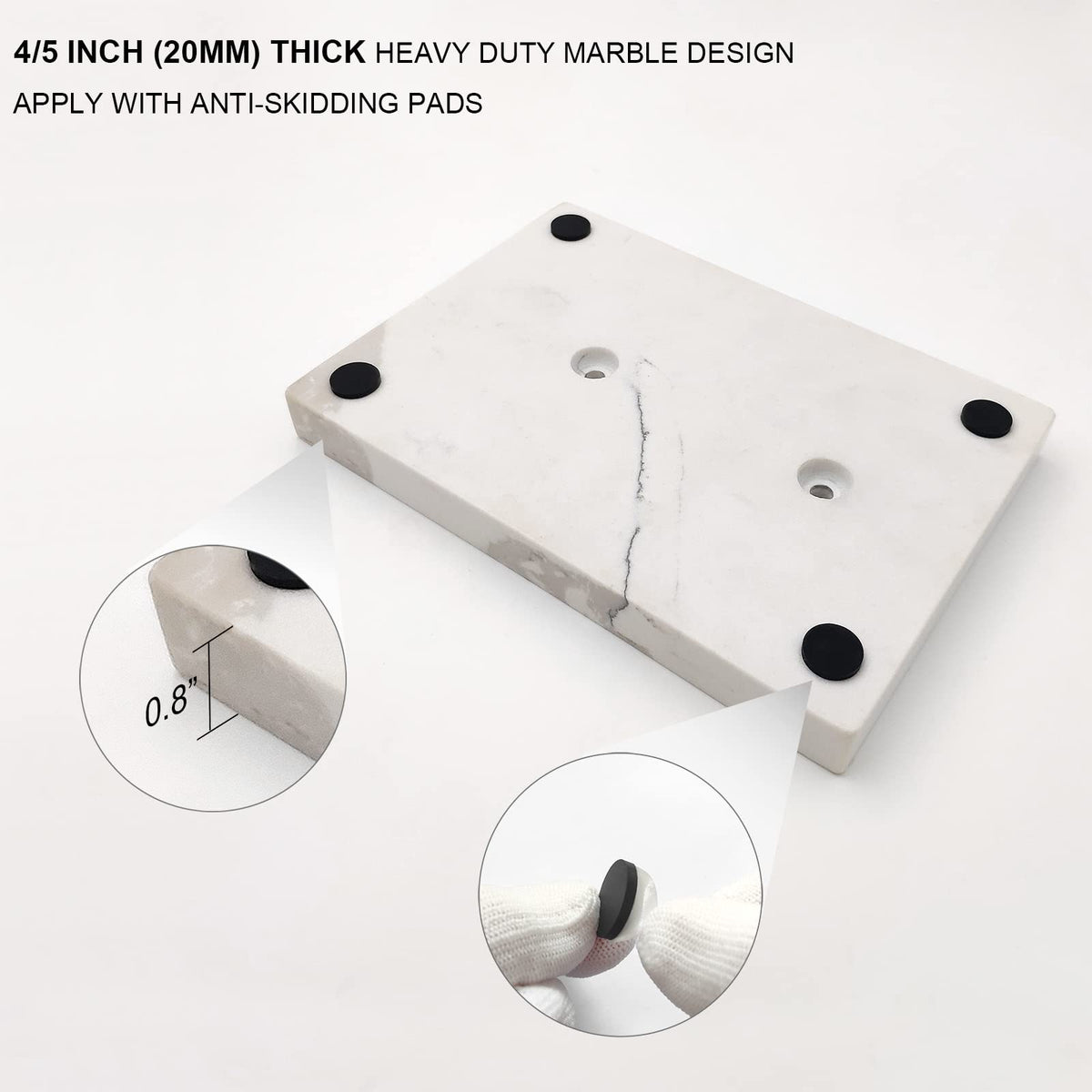 GZILA SUS304 stainless steel rods provide rust-resistant durability.