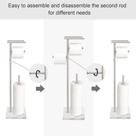 GZILA top shelf stores phone, wipes or keys for clutter-free counters.
