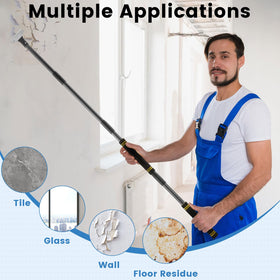 Gzlozak adjustable-length scraper extends from 31 to 73 inches.