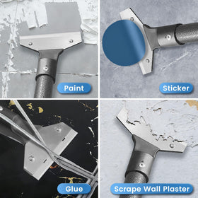 Gzlozak floor scraper safety cap keeps blades secure during storage.