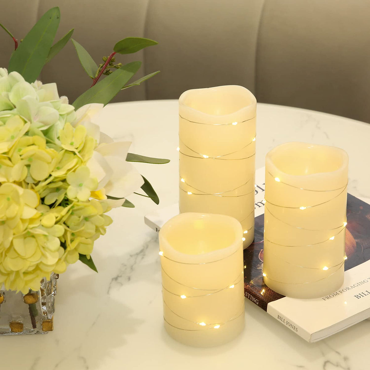 H-BLOSSOM set of 3 for versatile decorating at events and home