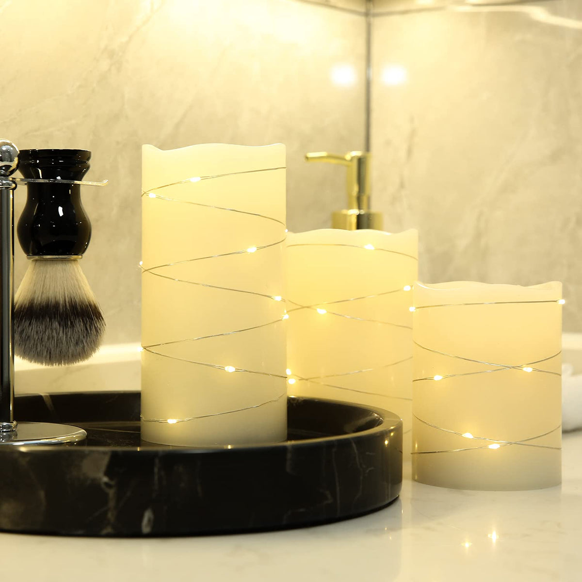 H-BLOSSOM flameless candles suit weddings and garden decor