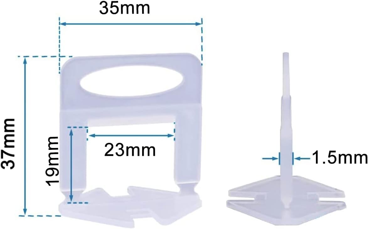 H-Fire Mid 2000 pcs spacers pack ensures consistent alignment across large installations.