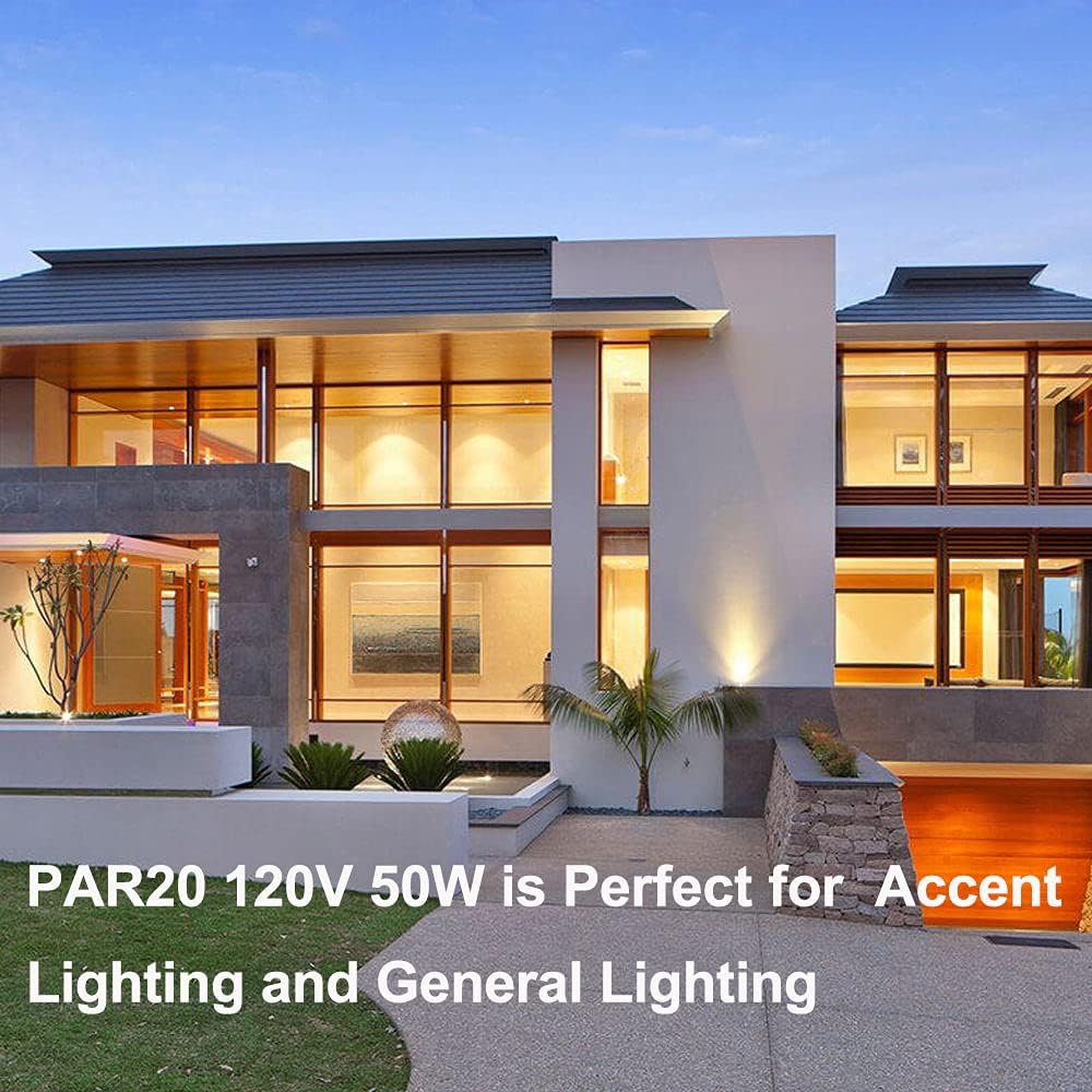 H&Z PAR20 bulbs dimmable feature showing smooth brightness control