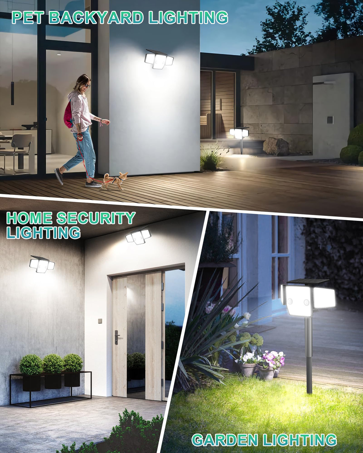 HAARAY-driveway-path-illumination guides footsteps with solar-powered brightness.