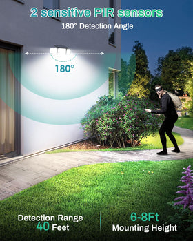 HAARAY solar lights side-panels-360-degree widen coverage for comprehensive yard illumination.