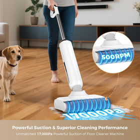 HABIUBIU 23000Pa suction capturing wet and dry debris