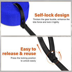 Haccoplanet bundling straps and rainproof bag organize the kit.