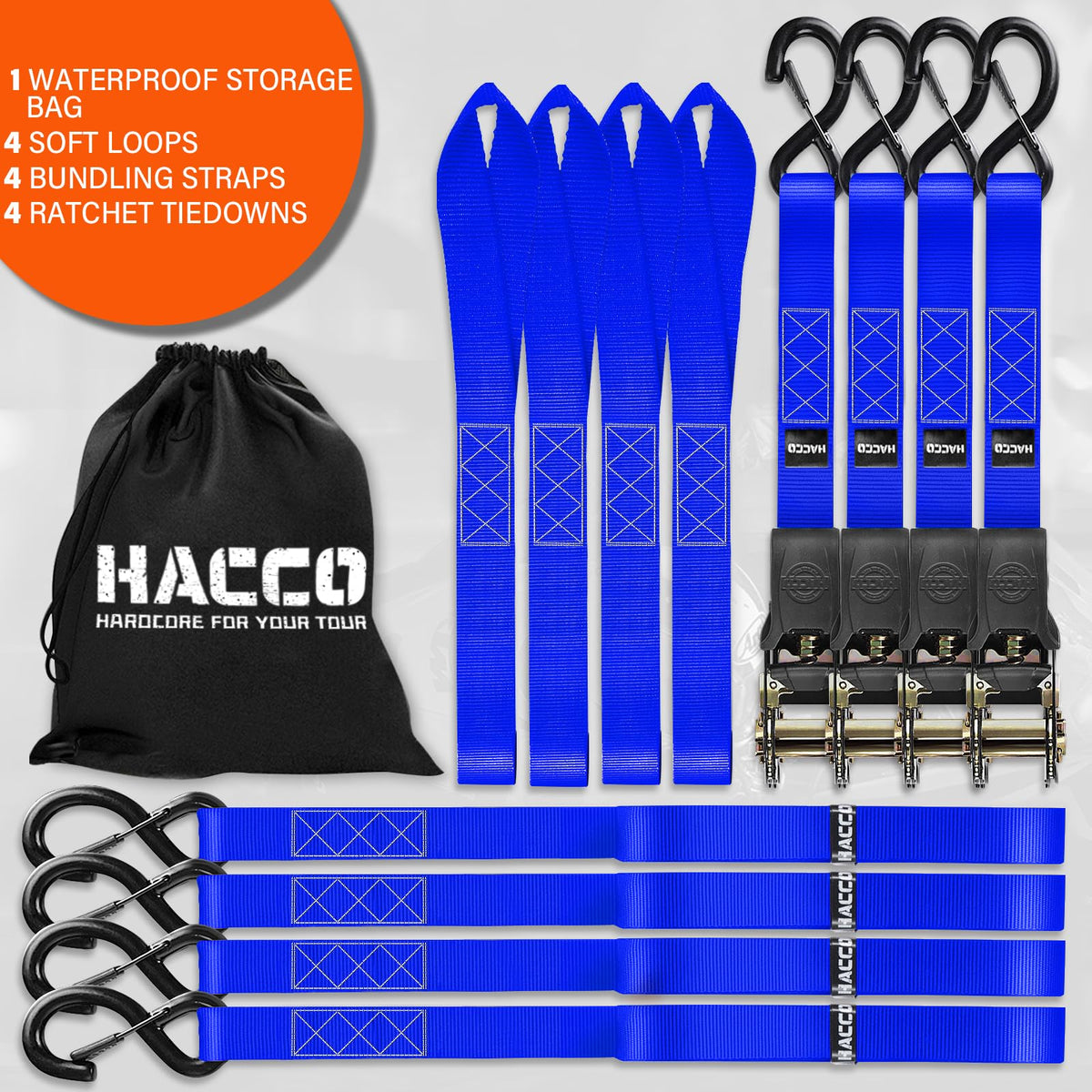 Haccoplanet ergonomic quick-release handle simplifies tightening and release.