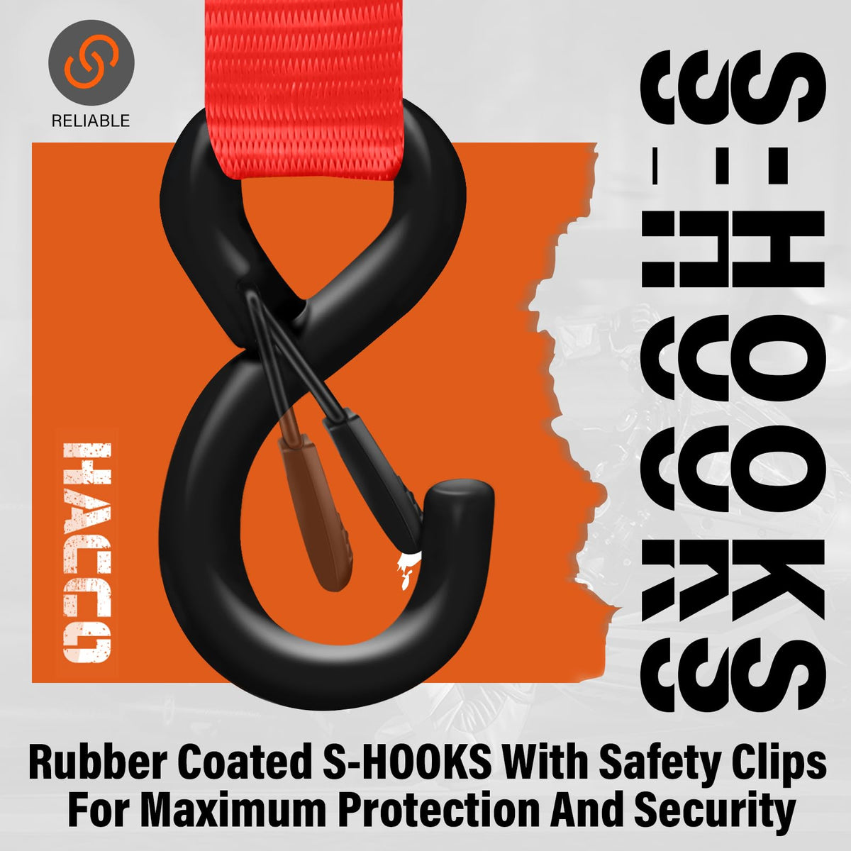 Haccoplanet padded-handle ratchet for comfortable tensioning