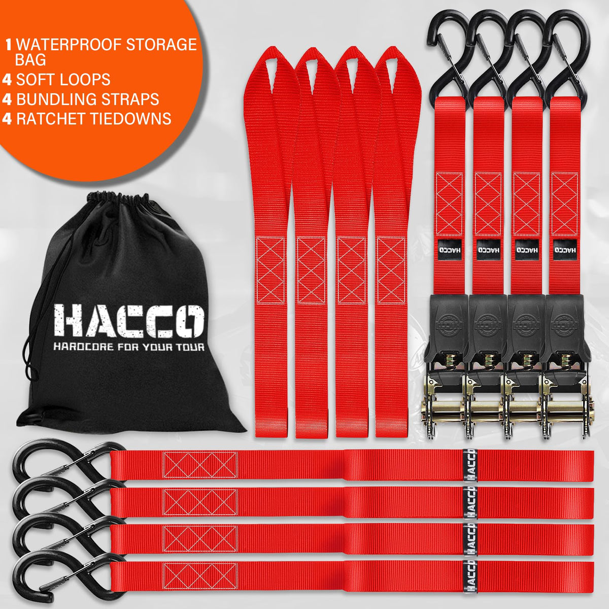 Haccoplanet reinforced webbing with diamond stitching for durability