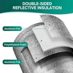 HADOR heavy-duty aluminum foil tape for strong fixation