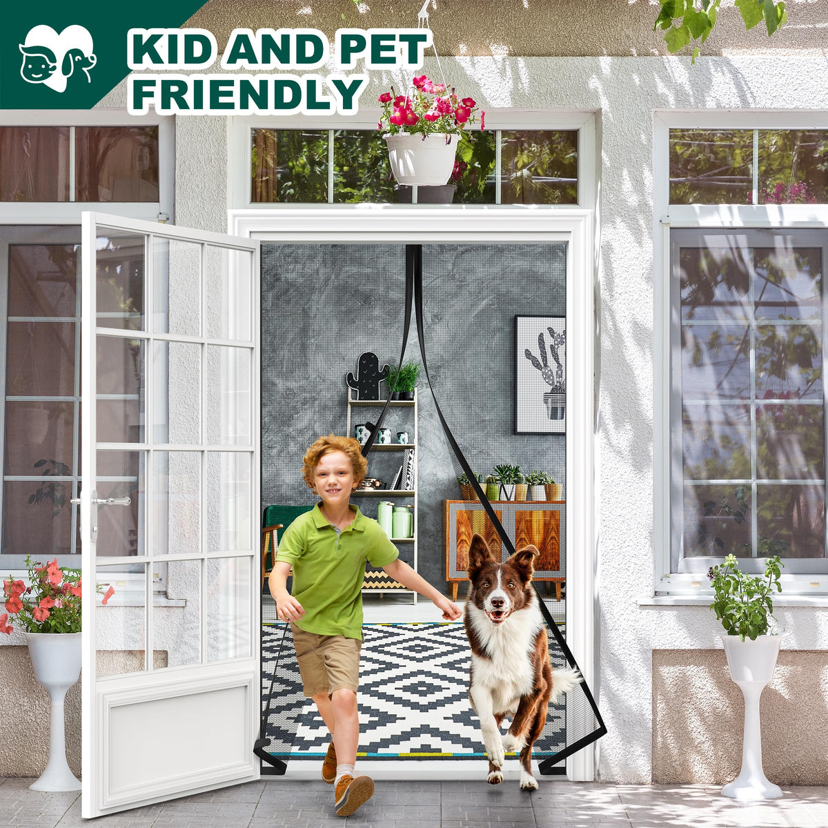 HADOR versatile door fit suits many door types for indoor and outdoor use.