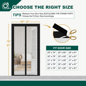 HADOR wide strips close-up shows customizable fit for various widths