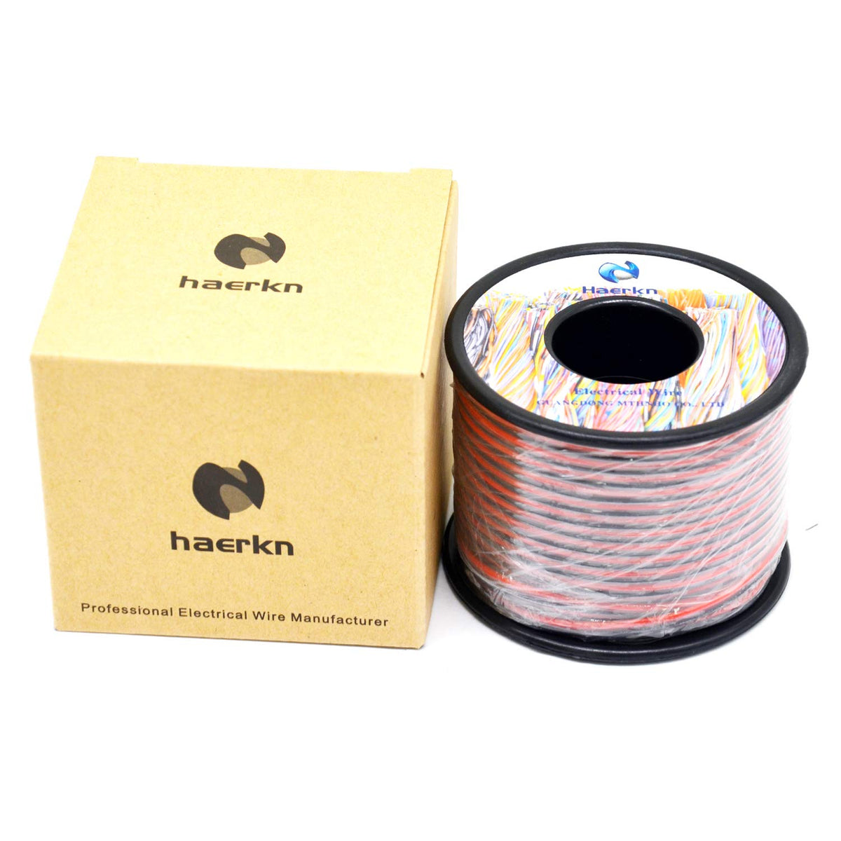 Haerkn 50ft spool demonstrates convenient bulk packaging for storage