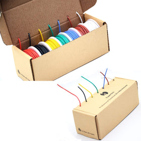 Haerkn brown 20AWG silicone wire 23ft ideal for durable, safe electrical projects.