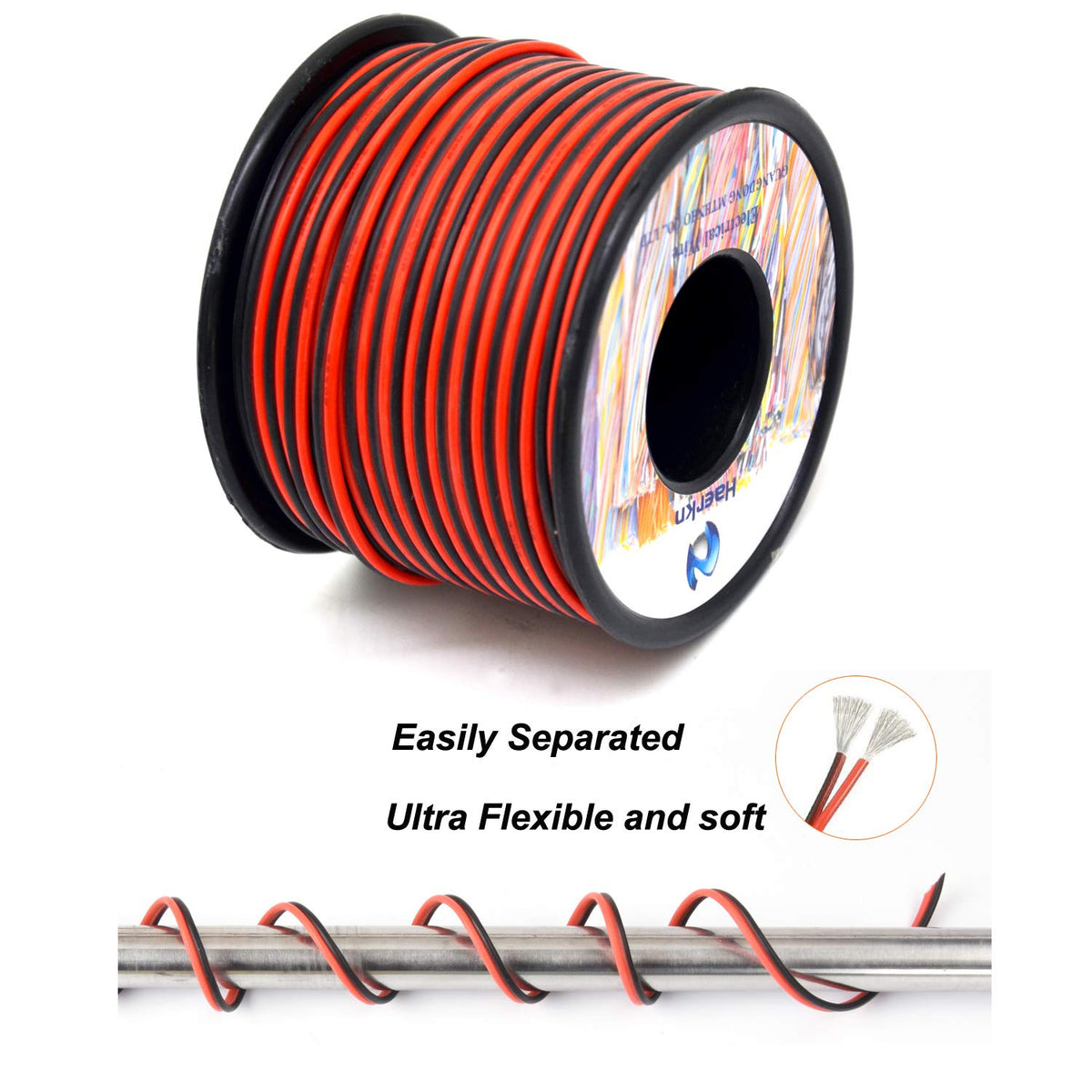 Haerkn silicone wire withstands wide temperature range for tough environments.
