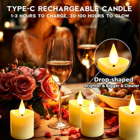 HaHavorry remote control tea lights allow easy mood setting from anywhere.