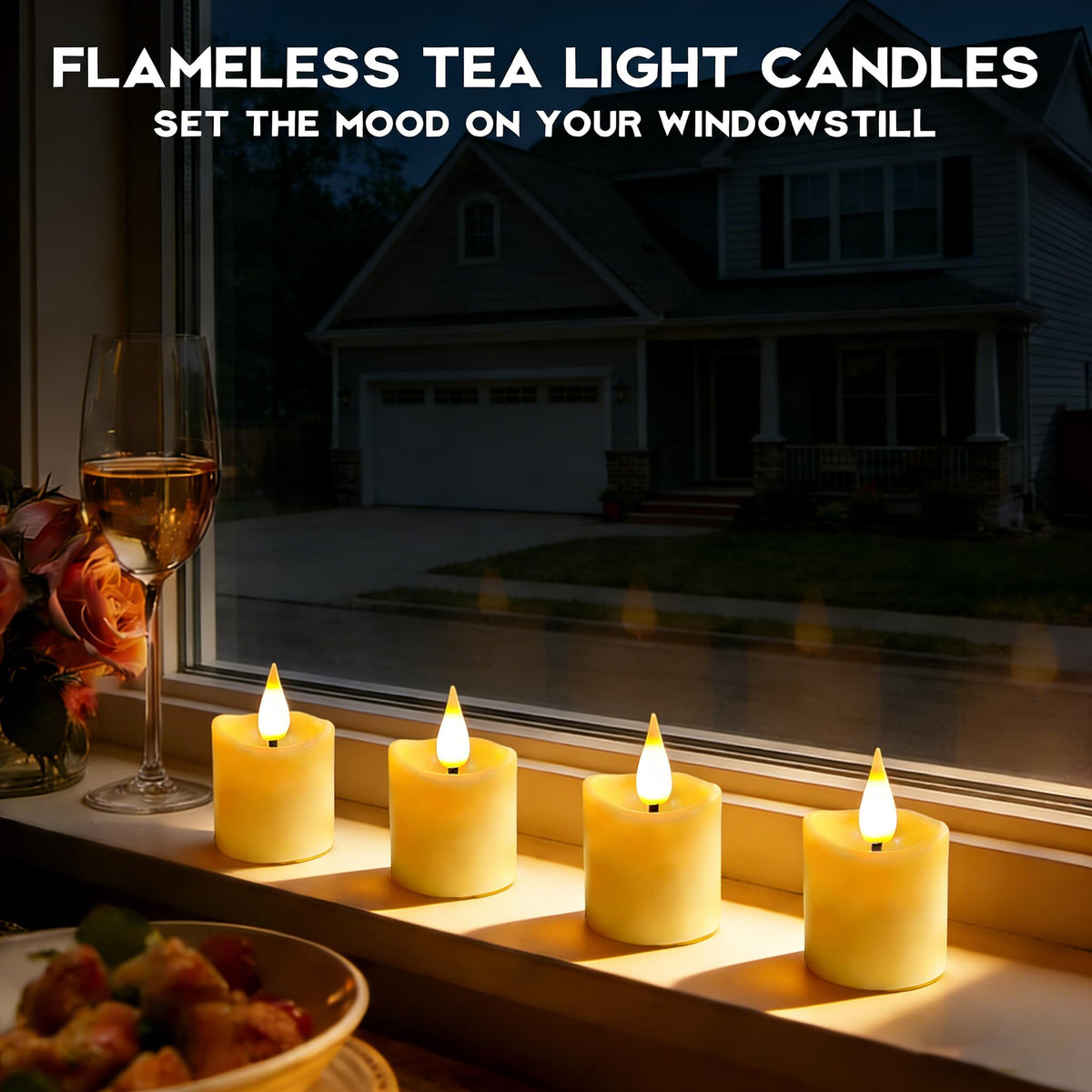 HaHavorry warm ambient glow for weddings, dinners, and holidays.
