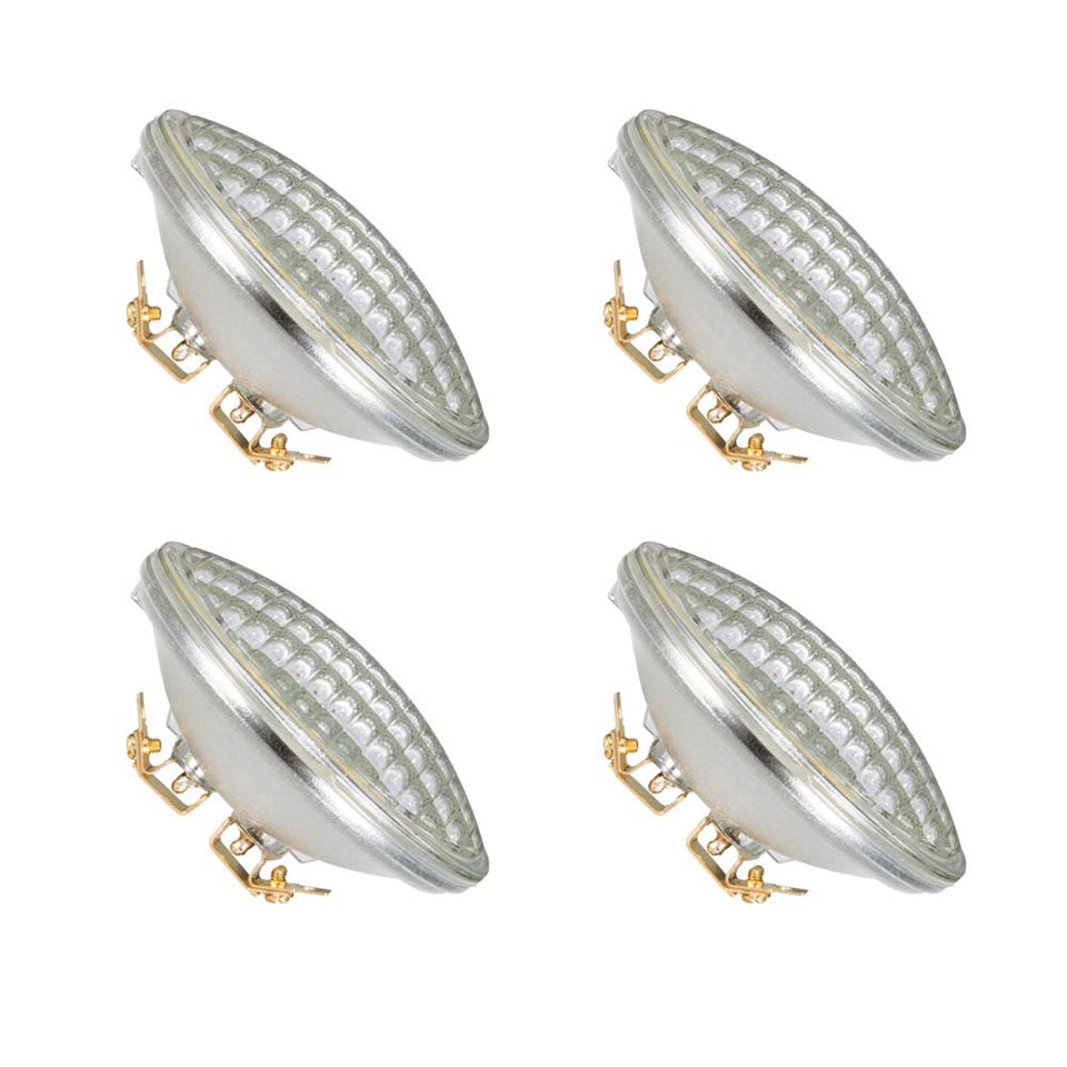 Haian Support PAR36 LED bulb close-up for warm outdoor lighting.