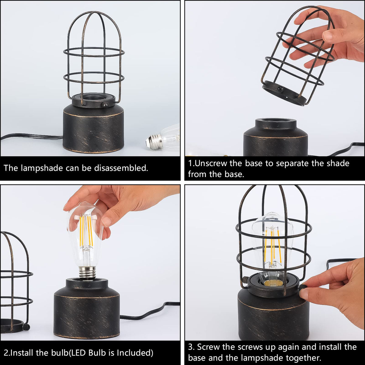 Haian Support versatile lamp suitable for living rooms and bedrooms.