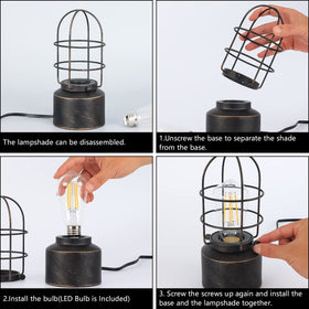 Haian Support versatile lamp suitable for living rooms and bedrooms.