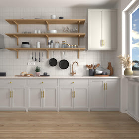 Haidms 3in hole center cabinet pulls include compatible screws for quick installation