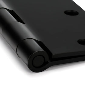 5/8-inch radius corner Haidms hinge facilitating easy mounting.