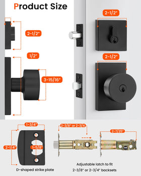 Haidms brushed zinc alloy body emphasizes sturdy build and wear resistance.
