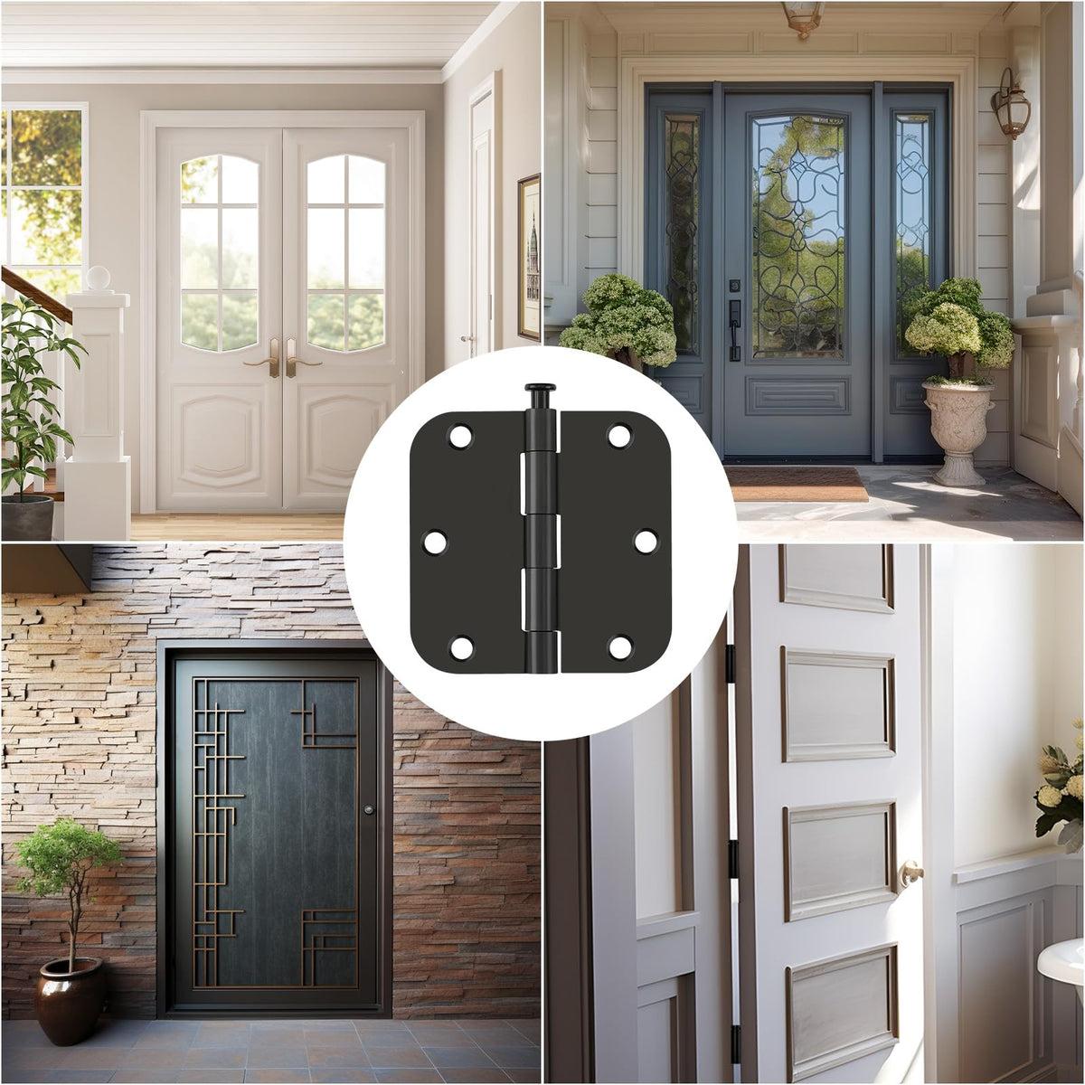 Haidms interior/exterior door hinges suited for versatile projects.