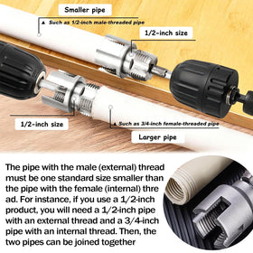 Haigou precision cutting yields clean threads and tight connections