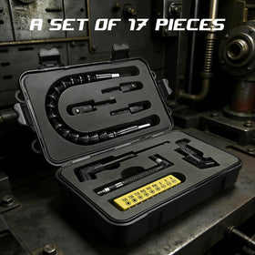 HaimaiLife rotatable hex shank adapters adjust angles without retooling.