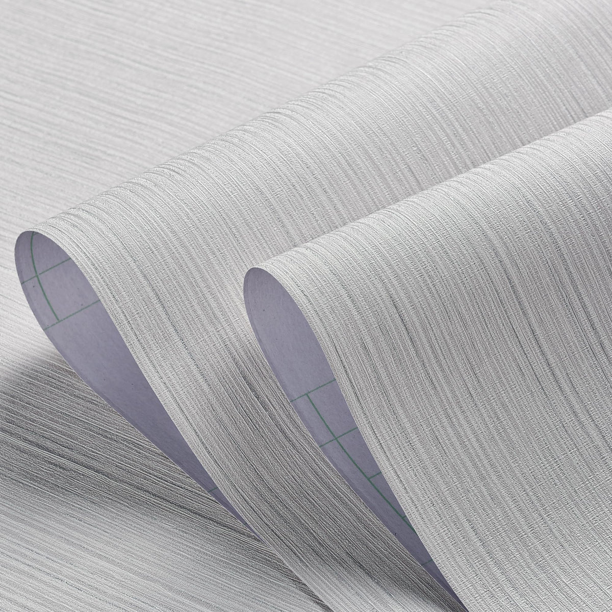 Haimin Grasscloth wallpaper on kitchen surfaces provides water-resistant style