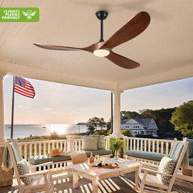 Haipeel bioshield nano-coated wood blades showcase durable long-lasting finish in damp outdoor settings