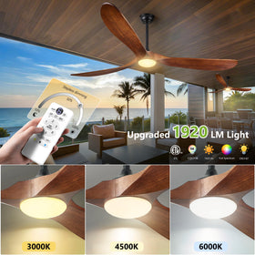 Haipeel three downrods illustrate adaptable installation for various ceiling slopes