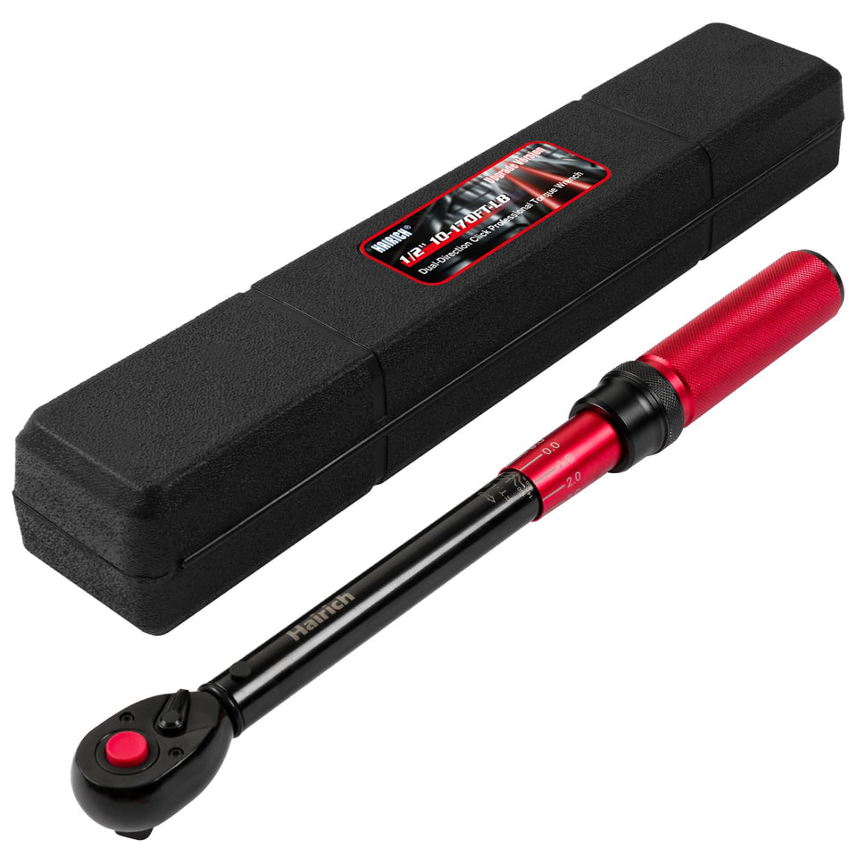 Hairich half-inch drive torque wrench with precise calibration for bikes
