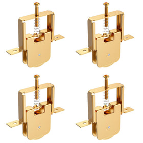 HAIRUNFU 4-pack all-metal sliding door rollers for top track, built for durability.