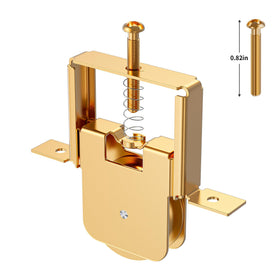 HAIRUNFU spring-loaded bottom track roller for secure, adaptable fits.