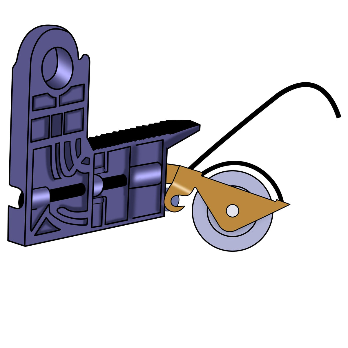 HAIRUNFU tension-wheel assembly demonstrates sturdy replacement for reliable doors.