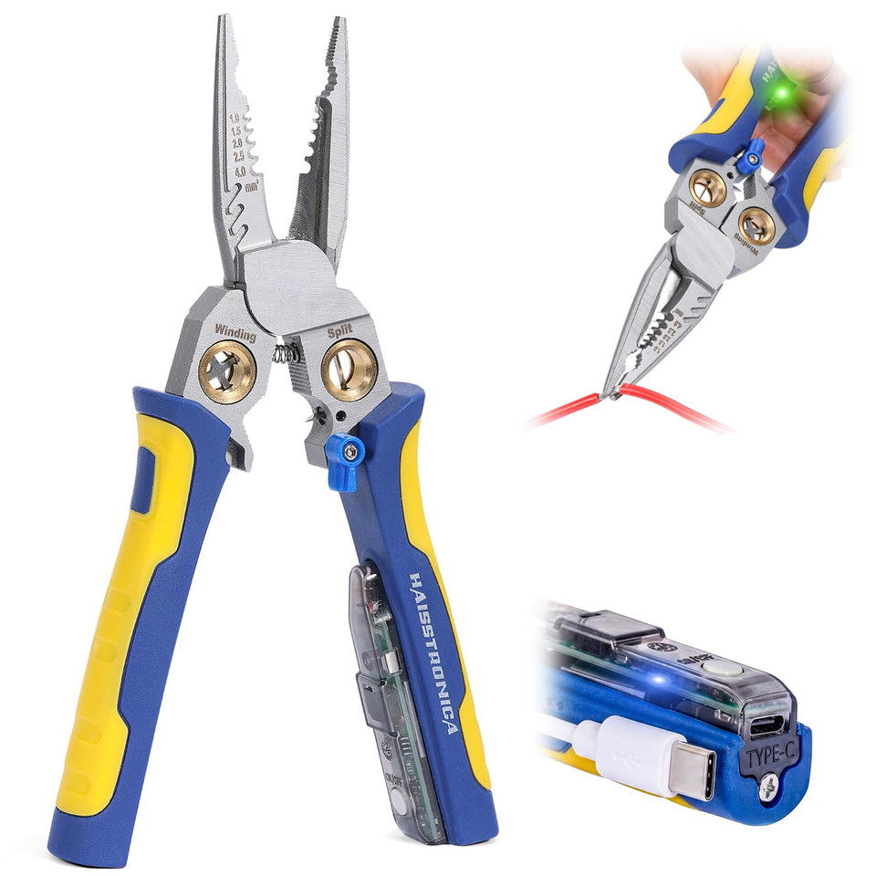 haisstronica 9-in-1 tool front view shows compact design for fast on-site access