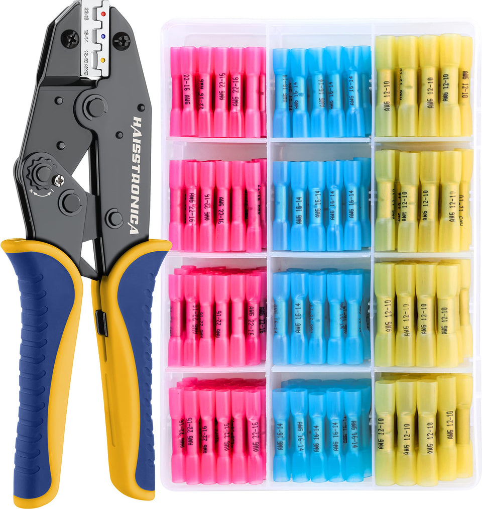 haisstronica crimping tool hs-8327 close-up showing precise crimping capability for wiring projects