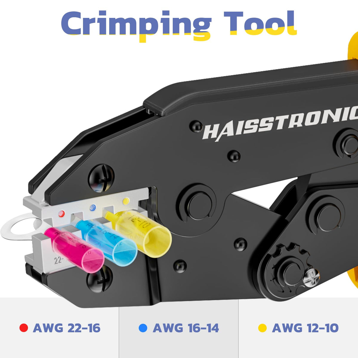 haisstronica ergonomic non-slip handles reduce fatigue during extended use.