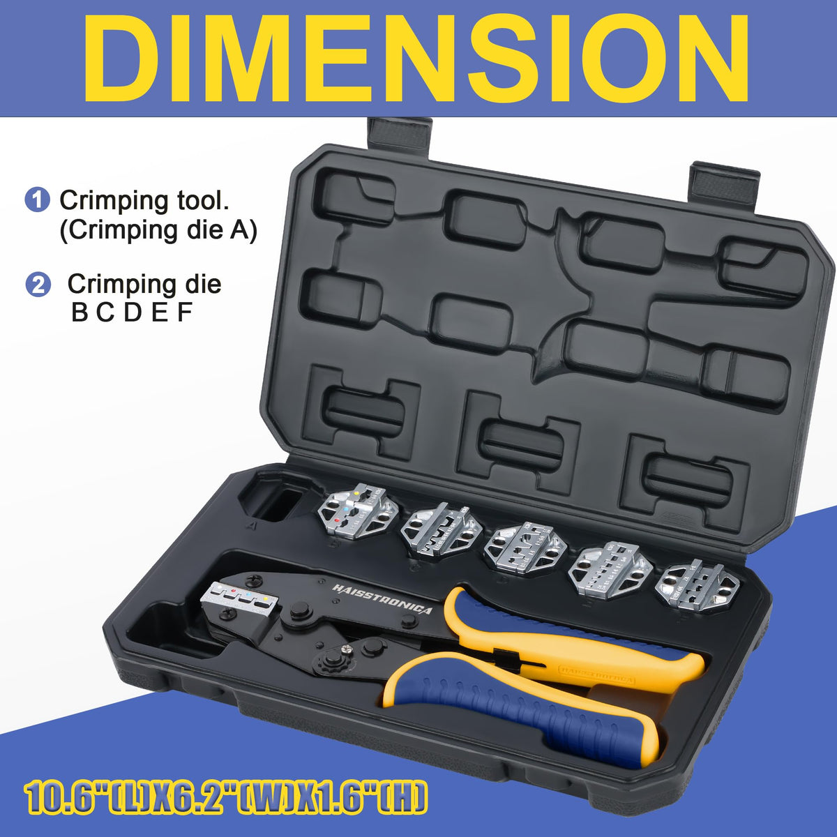haisstronica heat shrink connectors enable clean, durable wire terminations.