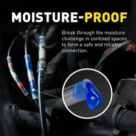 haisstronica high purity solder rings in use for strong electrical joints