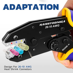 haisstronica HS-8327 ergonomic handle provides comfortable, non-slip grip.