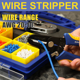 haisstronica insulated and non-insulated terminal dies enabling flexible wiring tasks.