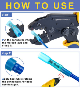 haisstronica marine-grade connectors set suitable for outdoor wiring projects